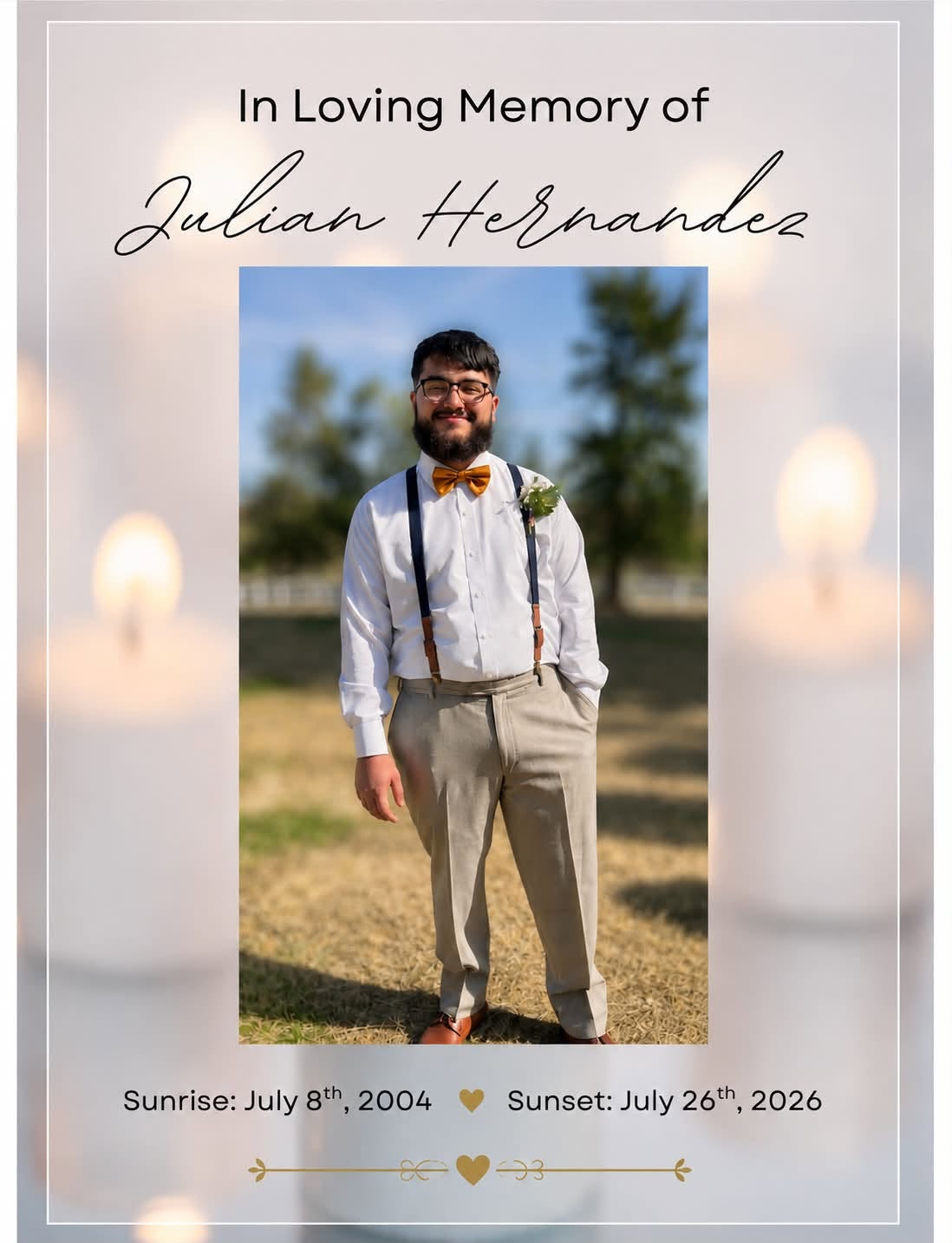 Julian Hernandez Accident-GoFundMe, Salem OR, Death-Obituary (July): Former US Marine Corps Died In A Traffic Collision