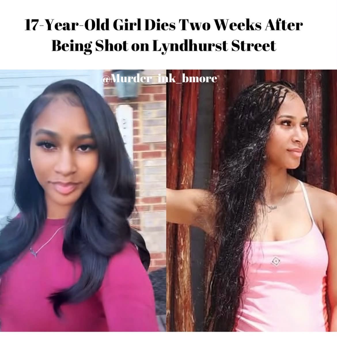 Jada Sellers Shooting, Baltimore, Maryland Death: 17-Year-Old Jada Sellers Dies Two Weeks After Southwest Baltimore Shooting