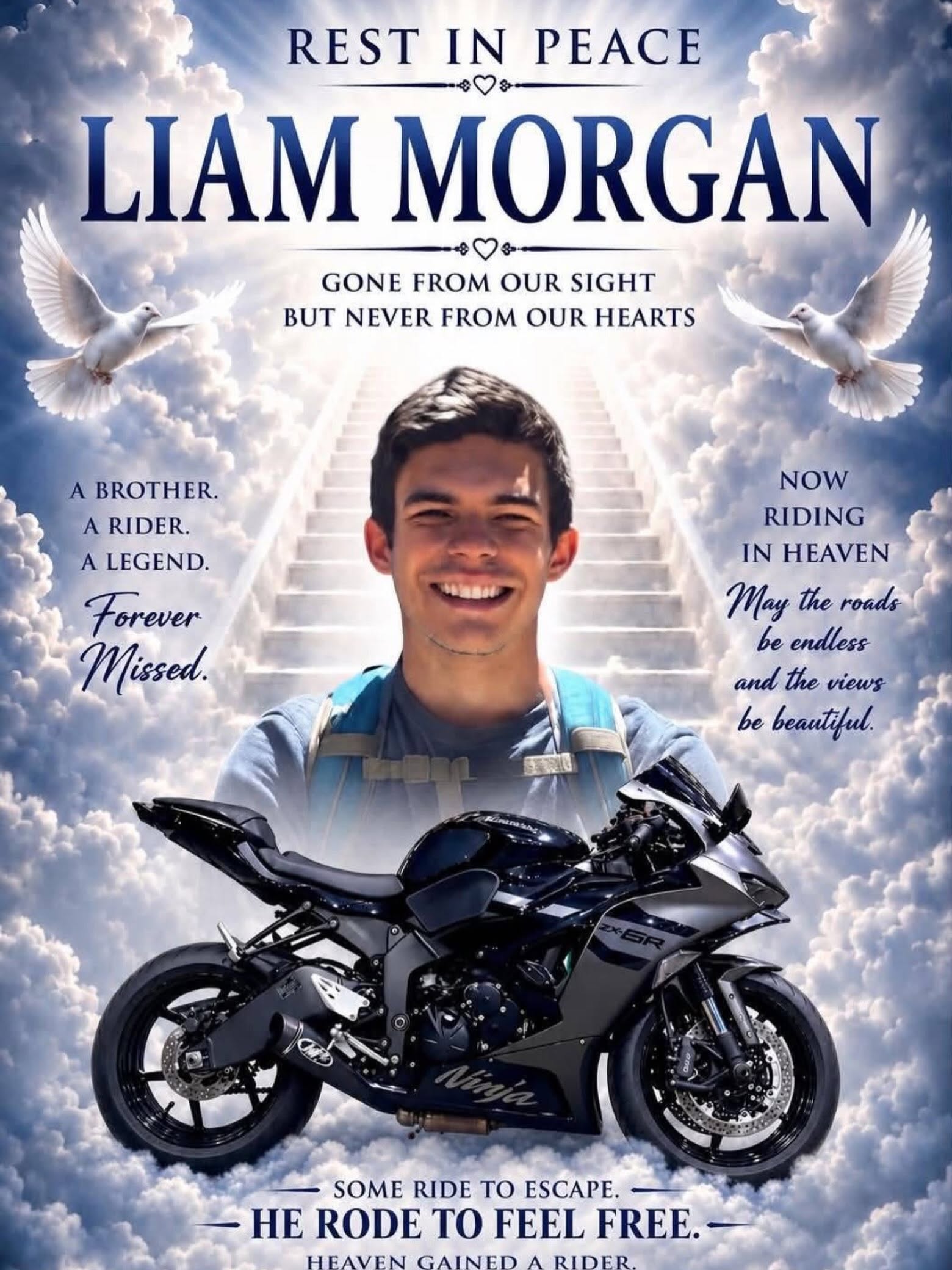 Liam Morgan Motorcycle Accident, Baltimore Maryland, Death: MightyHip_Moto Beloved Rider Has Died